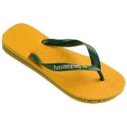 Havaianas Brasil Logo Gelb Gr 33/34