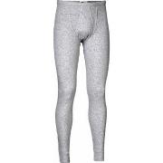 JBS Lange Unterhosen Basic Long Johns Grau Baumwolle Small Herren