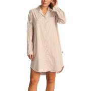 JBS of Denmark Shirt Dress Hellbraun Small Damen