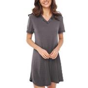 Lady Avenue Bamboo Nightdress SS Grau Bambus Small Damen