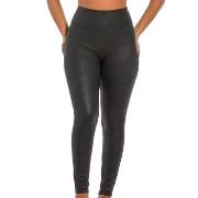 Magic Leather Look Legging Schwarz Small Damen