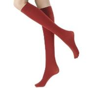 Oroblu Strumpfhosen Mi Bas Opaque 50 Knee Socks Rot Nylon One Size Dam...