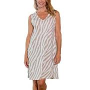 Trofe Bamboo Zebra 90 CM Braun gemustert Small Damen