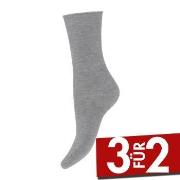 Decoy 3P Bamboo Thin Socks Grau Strl 37/41 Damen