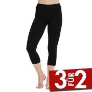 Decoy Seamless Capri Leggins Schwarz X-Large Damen