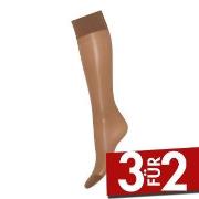 Deocy Silk Look 20d Kneehighs Strumpfhosen 2P Hellbraun Polyamid One S...