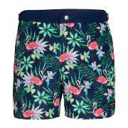 Björn Borg Badehosen Core Swim Shorts Schwarz gemustert Polyester Smal...