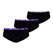 Puma 3P Iconic Hipster Lila/Schwarz Baumwolle Small Damen