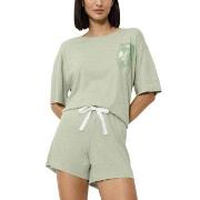 Triumph Endless Comfort Short Sleeve Pyjama Hellgrün 38 Damen