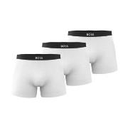 BOSS 3P ONE Boxer Brief Weiß Baumwolle Small Herren