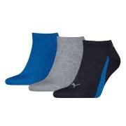 Puma 3P Lifestyle Sneaker Socks Schwarz/Blau Gr 39/42