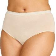 Damella Classic Cotton Midi Brief Puder Baumwolle Small Damen