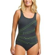 Damella Keira Chlorine Resistant Swimsuit 36-50 Khaki Polyester 38 Dam...