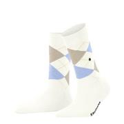 Burlington Covent Garden Mercerised Cotton Sock Elfenbein Gr 36/41 Dam...
