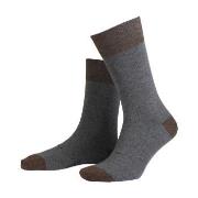 Amanda Christensen True Contrast Ankle Sock Grau Gr 39/42