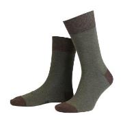 Amanda Christensen True Contrast Ankle Sock Olive Gr 39/42