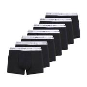 Tommy Hilfiger 7P Cotton Essentials Print Trunk Schwarz Baumwolle Medi...