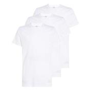 Calvin Klein 3P Crew Neck T-Shirt Weiß Baumwolle Medium Herren