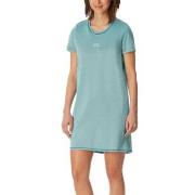 Schiesser Short Sleeve Sleepshirt Hellgrün Baumwolle 38 Damen