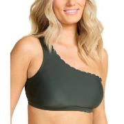 Damella Nora Wavy Bikini Top Dunkelgrün 38 Damen