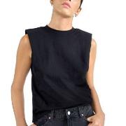 Bread and Boxers Heavy Tank Top Schwarz Ökologische Baumwolle Small Da...