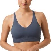 Björn Borg BH Mid V Support Sports Bra Marine Small Damen