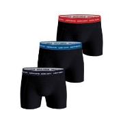 Björn Borg 6P Essential Shorts Schwarz/Blau Baumwolle Small Herren