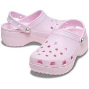 Crocs Classic Platform Pearl Clog Hellrosa US W6 (EU 36-37) Damen