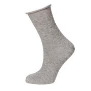 Trofe Cotton Solid Sock 2P Grau Strl 37/41 Damen