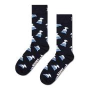 Happy Socks Something Fishy Sock Schwarz Baumwolle Gr 41/46