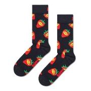 Happy Socks Strawberry Sock Schwarz Gr 41/46