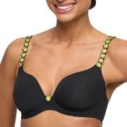 Marie Jo BH Tom Heart Shaped Padded Bra Schwarz/Gelb B 75 Damen