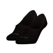 Calvin Klein 2P Women Mid Cut Footie Socks Schwarz Gr 39/42 Damen