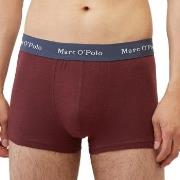 Marc O Polo Cotton Trunks 3P Rot/Grau Baumwolle Medium Herren