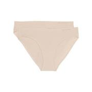 Marc O Polo Elastic Briefs 2P Beige Small Damen