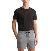 Marc O Polo Men Short Pyjama Set Grau/Schwarz Baumwolle Small Herren