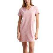 Marc O Polo V-Neck Dress Hellrosa Baumwolle Small Damen