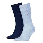 Tommy Hilfiger 2P Men Classic Sock Blau/Hellblau Gr 39/42 Herren