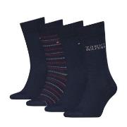 Tommy Hilfiger 4P Men Classic Socks Tin Giftbox Marine Gr 43/46 Herren