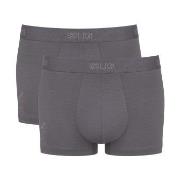Sloggi 2P SLG Base Trunk Grau Baumwolle Small Herren