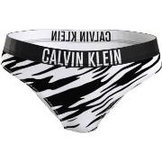 Calvin Klein Classic Print Bikini Bottom Zebra Medium Damen
