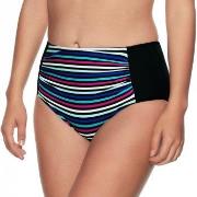 Wiki Alicante Midi Shape Bikini Brief Schwarz gestreift 38 Damen