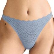 Sloggi ZERO Feel Bliss String Brief Blau/Grau Large Damen