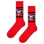 Happy Socks Anime Stripe Sneaker Sock Rot Muster Gr 41/46