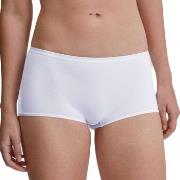 Calida Sleek Skin Regular Cut Shorty Weiß Small Damen