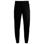 BOSS Waffle Pants With Cuff Schwarz Medium Herren