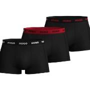 HUGO 3P Triplet Trunk Schwarz 992 Baumwolle Small Herren
