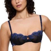 Triumph BH Comfort Glam Wired Balconette Bra Schwarz B 70 Damen