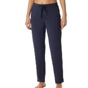 Schiesser Mix and Relax Long Modal Pants Blau Modal Small Damen