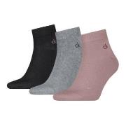 Calvin Klein 3P Classic Quarter Socks For Men Mixed Gr 39/42 Herren